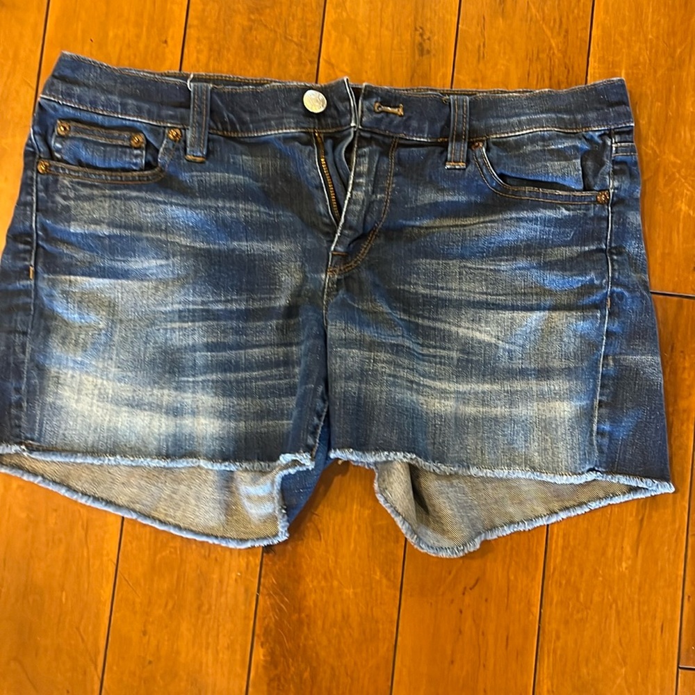 J Crew Indigo denim shorts